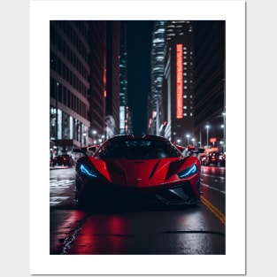 Chicago Night Ride Posters and Art